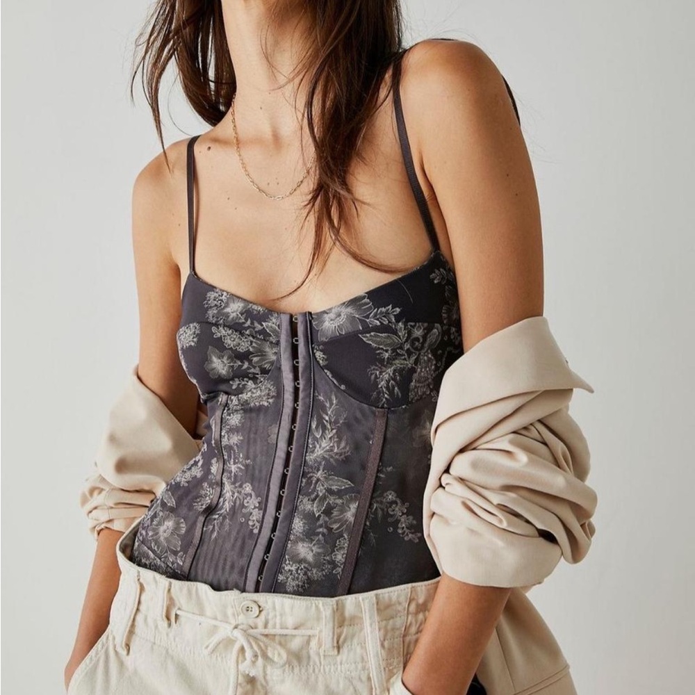 Free People Night Rhythm Bodysuit